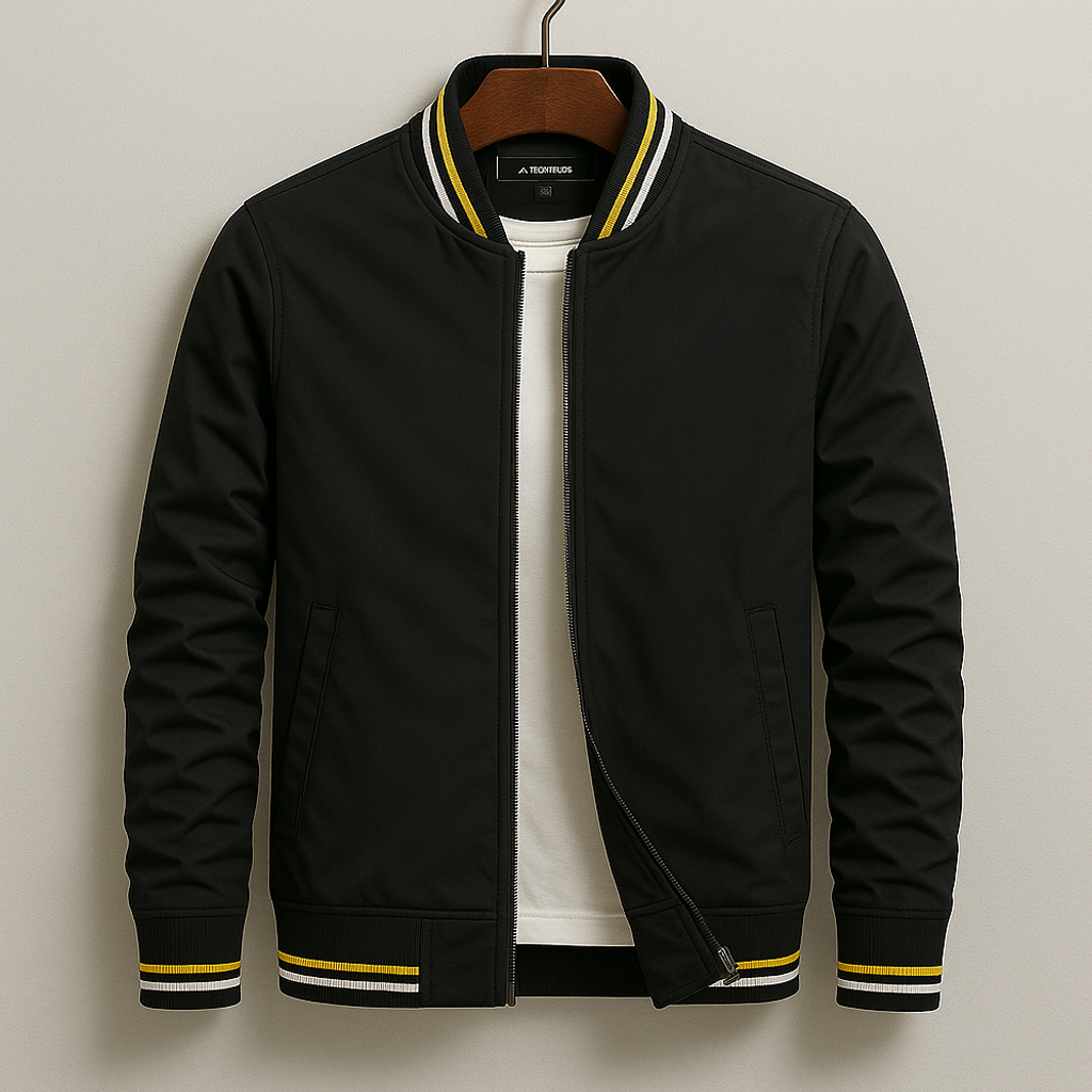 Morin | Stylová bomber bunda s pruhy