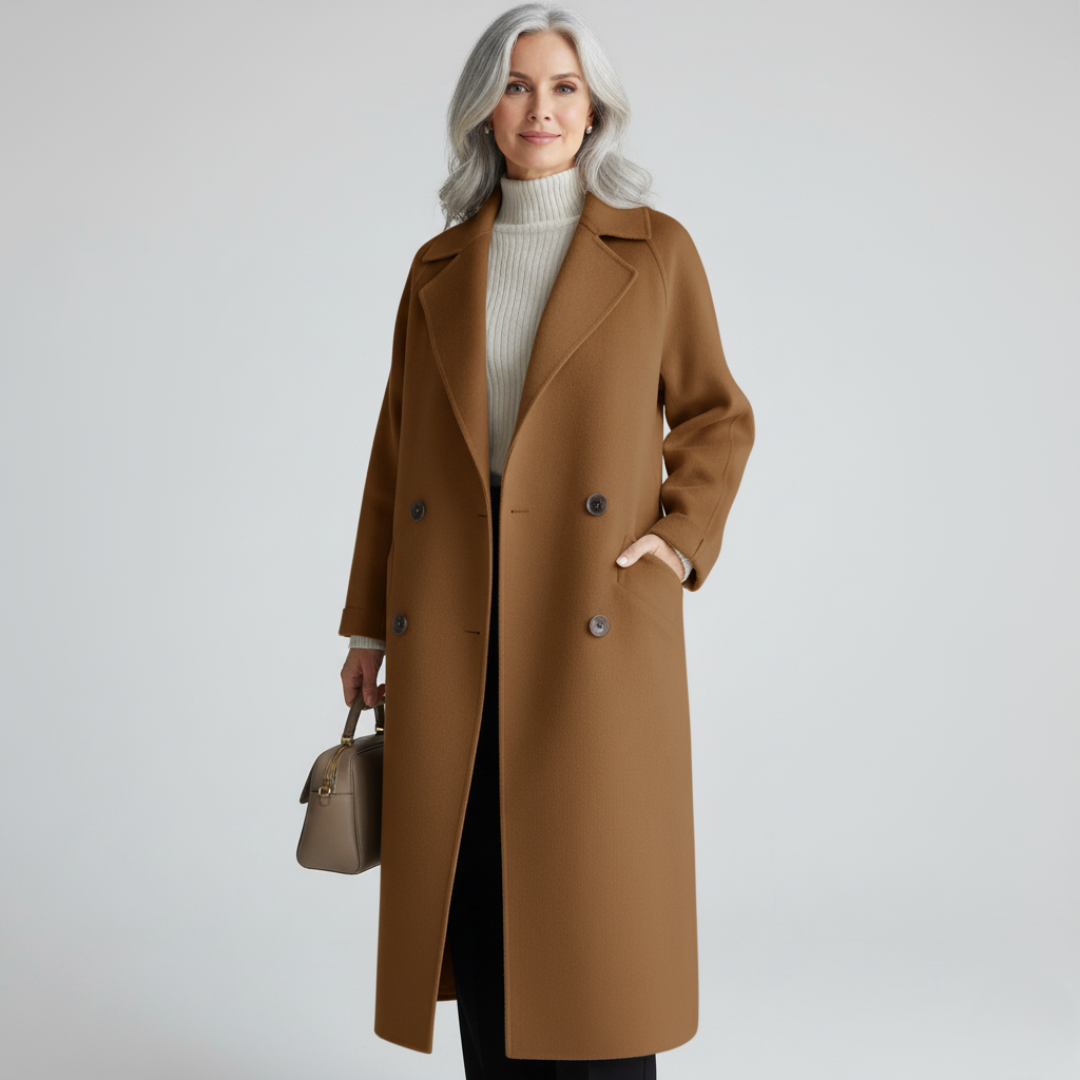Jolie | Klasický elegantní kabát