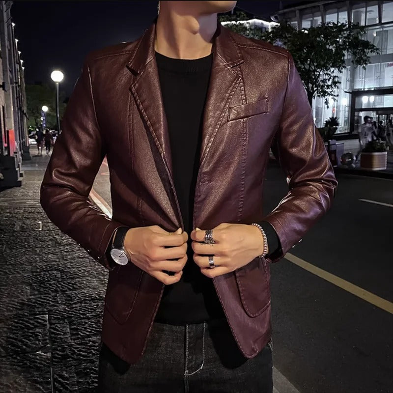 Marcin | Kožená Business Casual Bunda