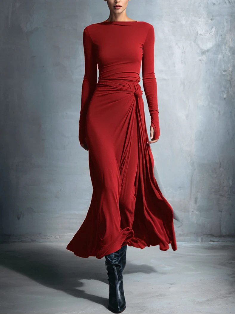 Renee | Maxi Šaty s Ovinutím