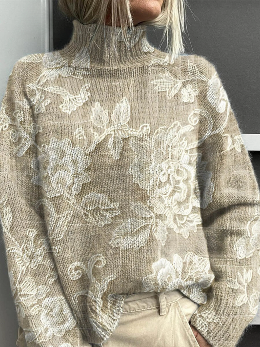 Alicia | Nadčasový vintage květinový rolák
