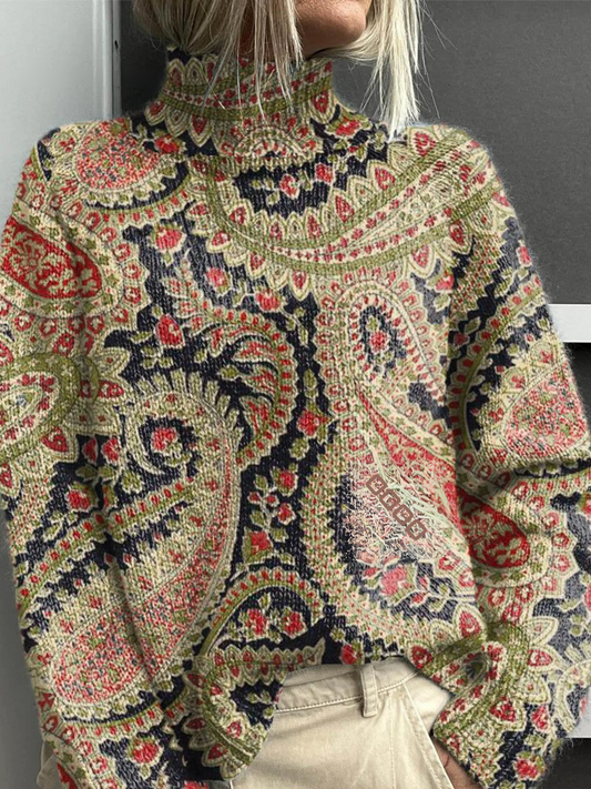 Frances | Vintage květinový rolák