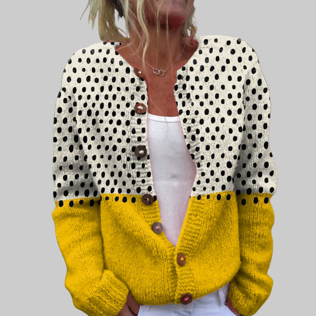 Adele | Pohodlný pletený zimní cardigan