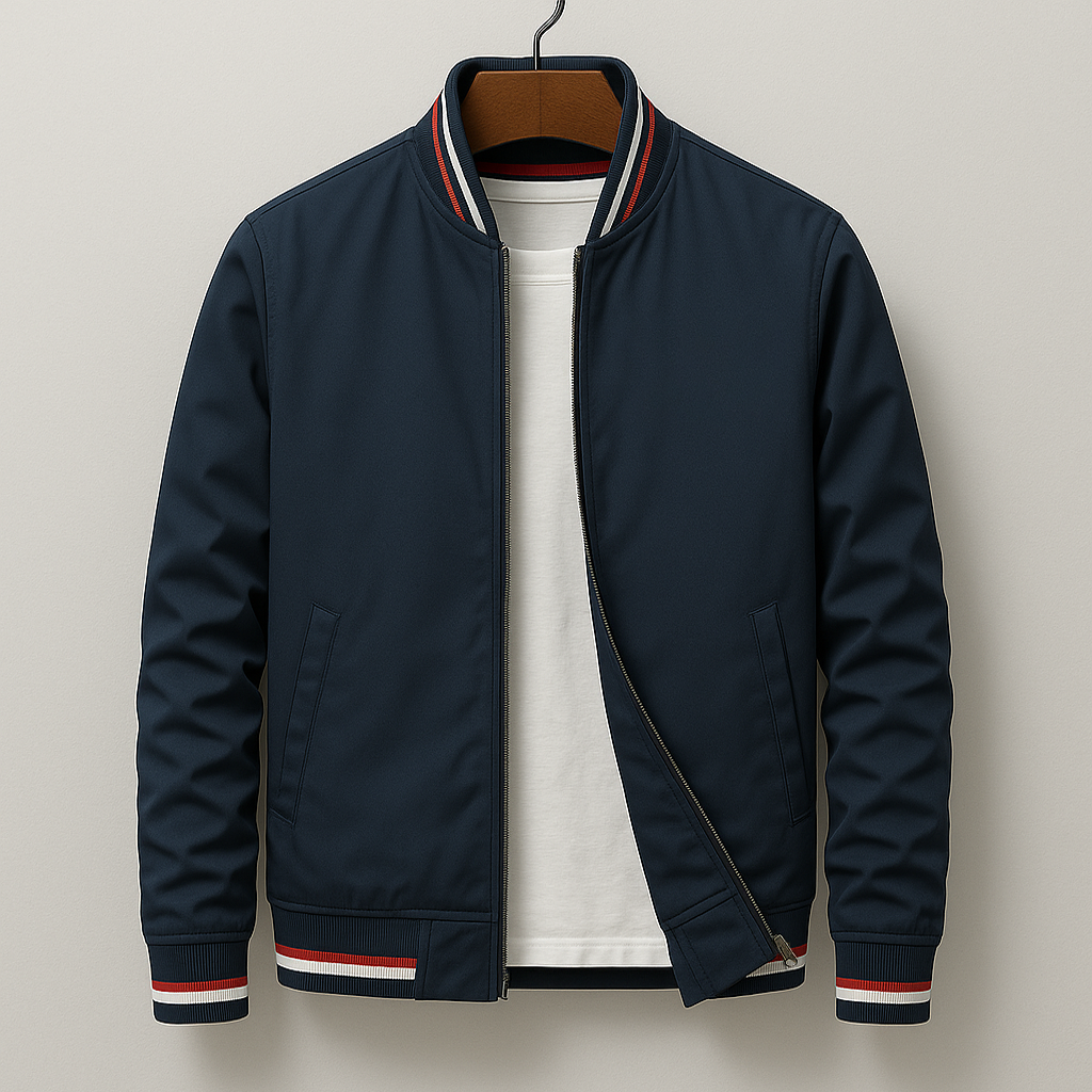 Morin | Stylová bomber bunda s pruhy