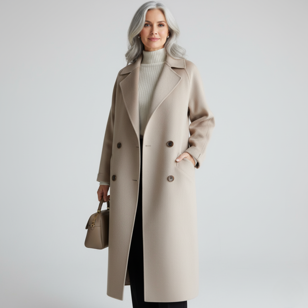 Jolie | Klasický elegantní kabát
