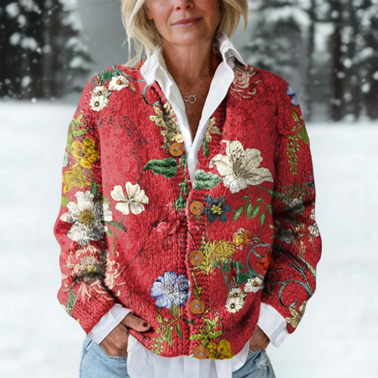 Isabelle | Pohodlný pletený zimní cardigan