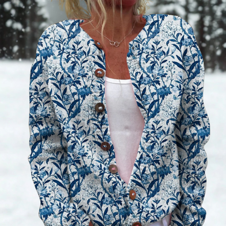 Mary | Příjemný pletený zimní cardigan