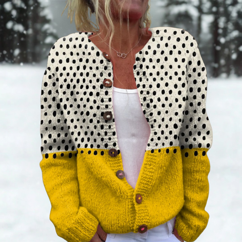 Adele | Pohodlný pletený zimní cardigan