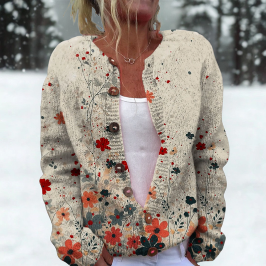 Leah | Pohodlný pletený zimní cardigan