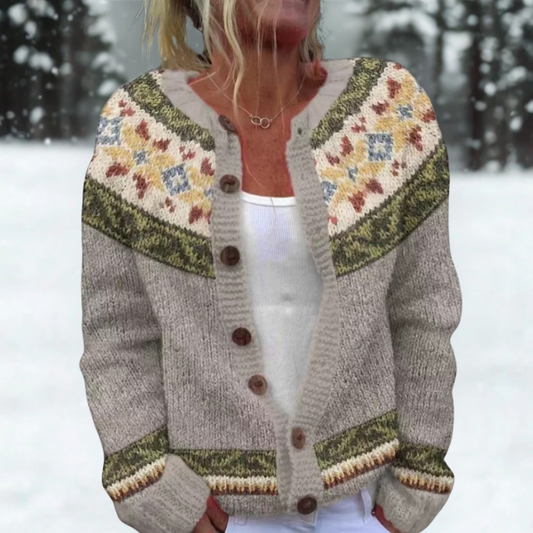 Viola | Příjemný pletený zimní cardigan