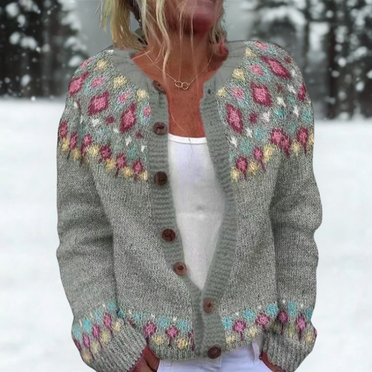 Hannah | Pohodlný pletený zimní cardigan