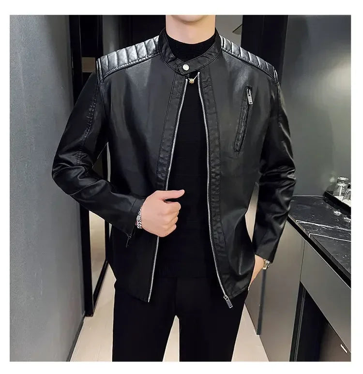 Adrian | Elegantní Kožená Bunda